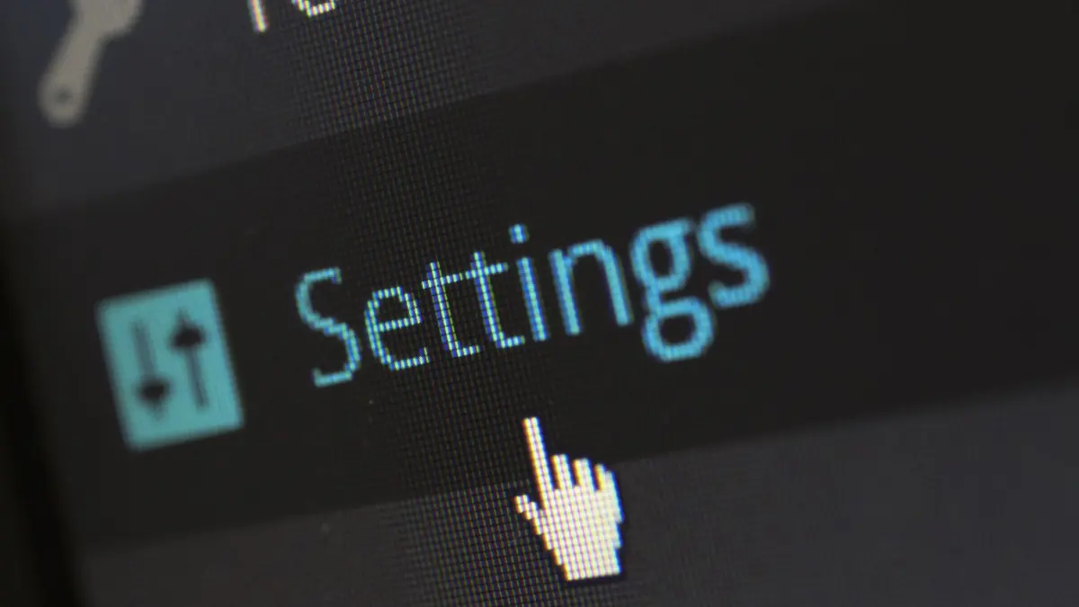 Menu Settings de l'application pour configurer un iptv adulte TiviMate